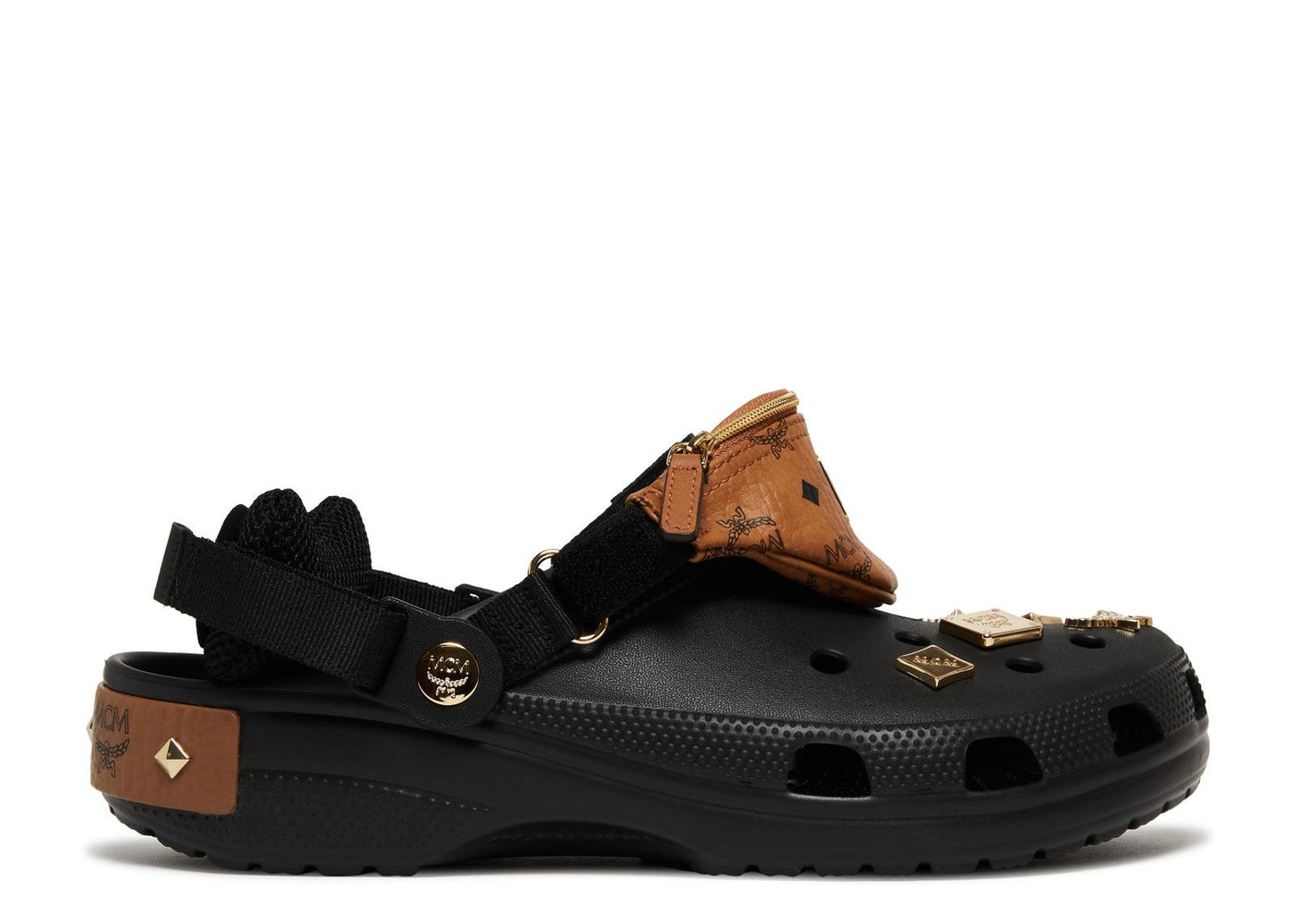 MCM x Classic Clog Mini Fanny Pack - Black