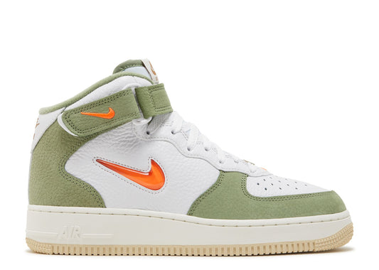 Air Force 1 Mid QS Olive Green Total Orange