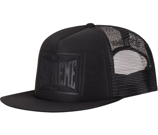 Supreme Stamped Mesh Back 5-Panel Black