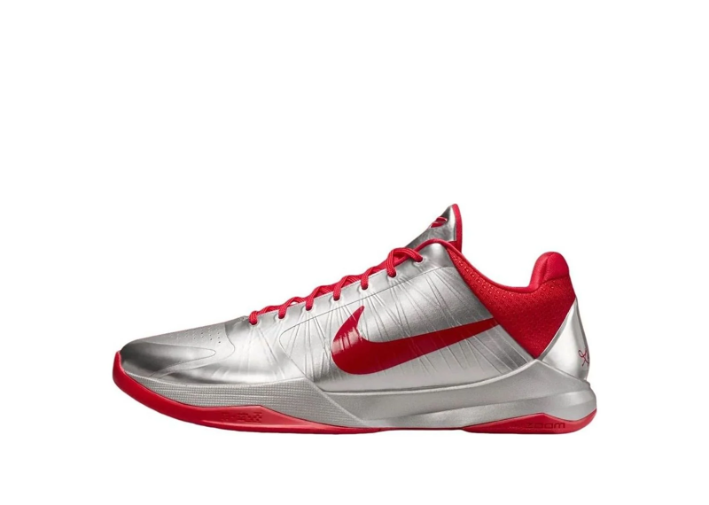 Caitlin Clark x Nike Kobe 5 Metallic Silver