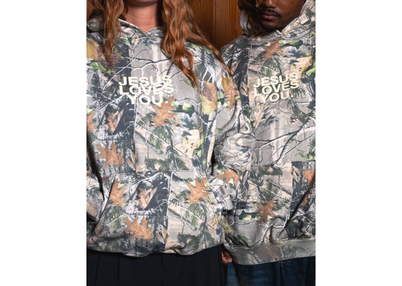 JLY Heavyweight Camo Hoodie