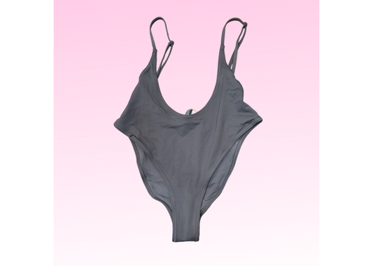 SKIMS Swim One-Piece- GUNMETAL