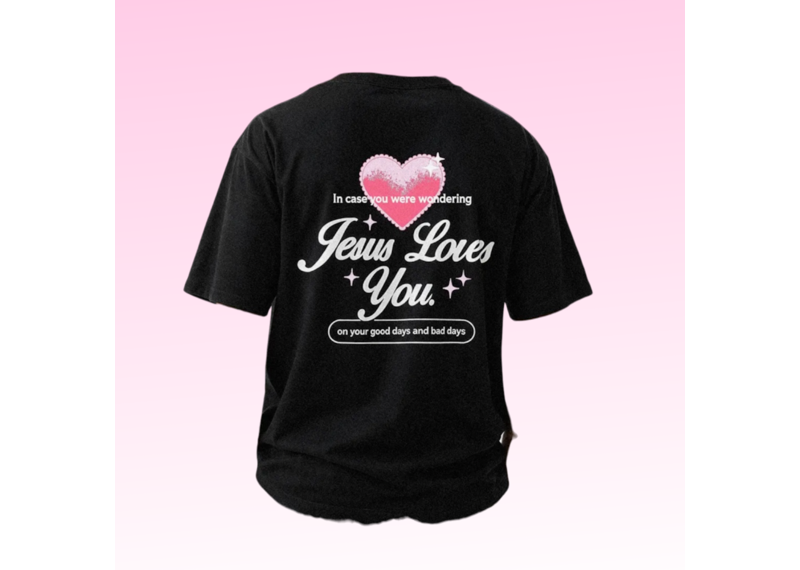 JLY In Case You Were Wondering Tee - Black