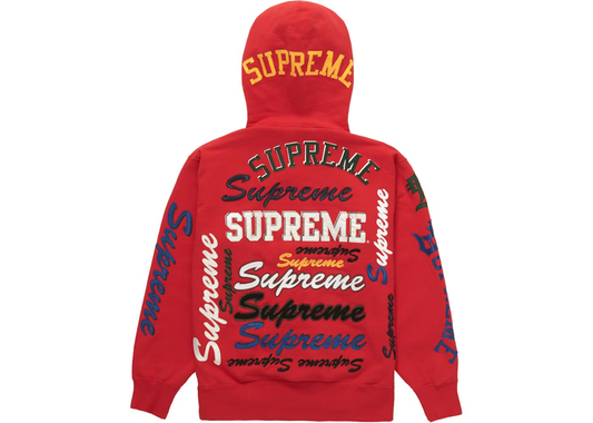 Supreme Multi Logo Hooded Sweatshirt