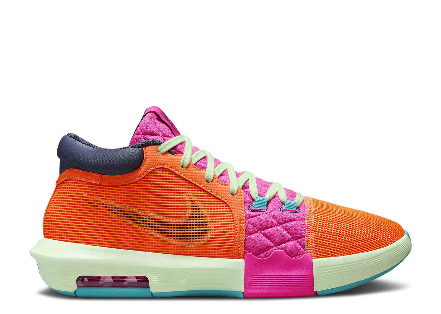 LeBron Witness 8 Total Orange Laser Fuchsia