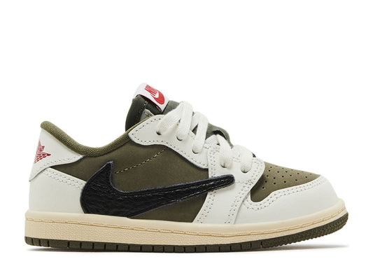 Travis Scott x Air Jordan 1 Retro Low OG SP TD Reverse Olive / Medium Olive