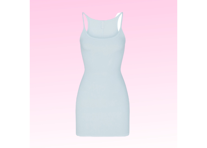 SKIMS Cotton rib mini cami dress- OPAL