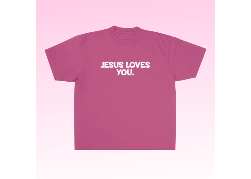 JLY Good News Tee - Berry