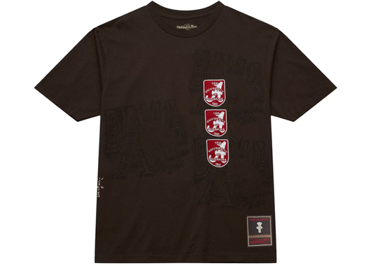 Travis Scott x Mitchell Ness Alabama Tee