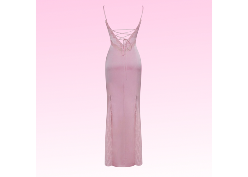 Valentine Fine Lace Maxi Dress