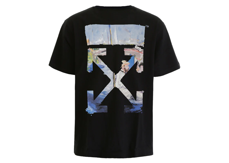 OFF-WHITE Colored Arrow S/S Over Tee Black/Multi