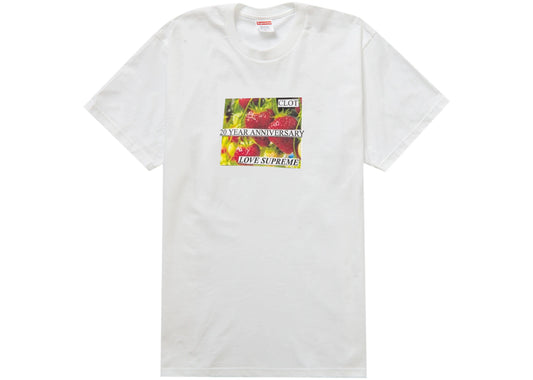 Supreme CLOT 20th Anniversary Tee White