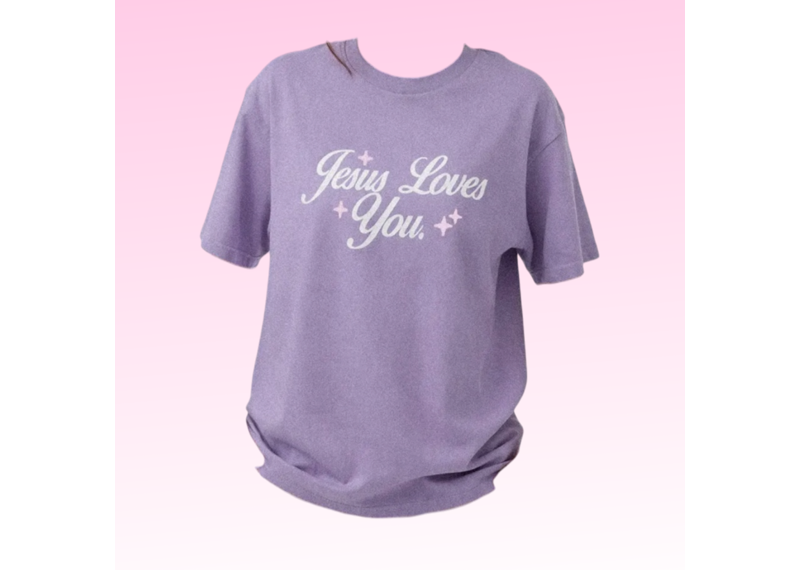 JLY In Case You Were Wondering Tee - Lavender