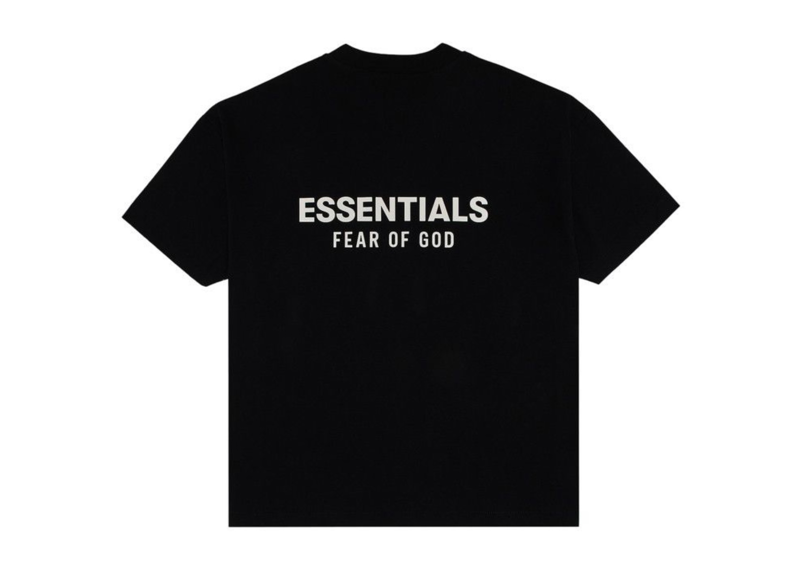 Fear Of God Essentials Classic Fit T-Shirt Jet Black