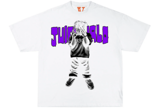 Juice Wrld x Vlone Man of the Year Tee White