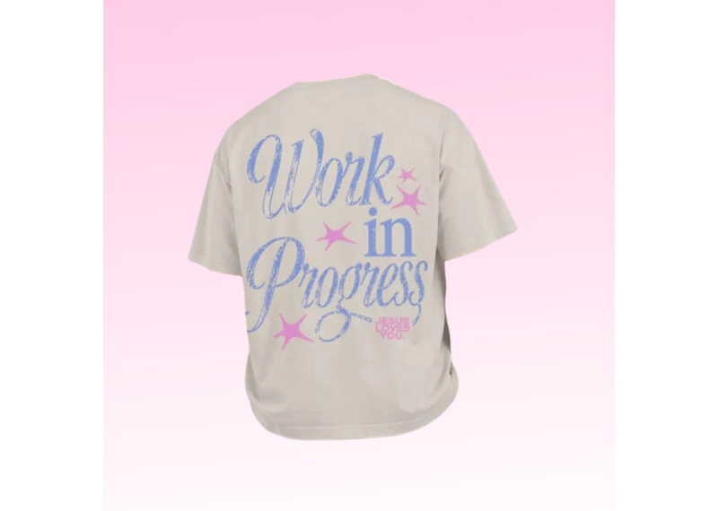 JLY Work In Progress Tee - Natural