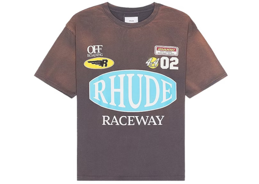 Rhude Raceway Tee Bintage Grey