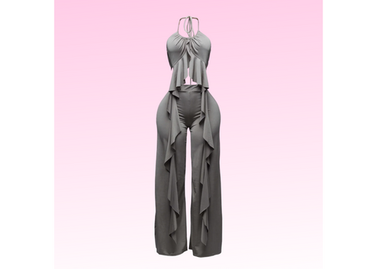 Pretty In Beige Pant Set