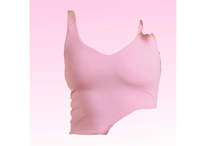 Soft Smoothing Fitted Tank - Pink