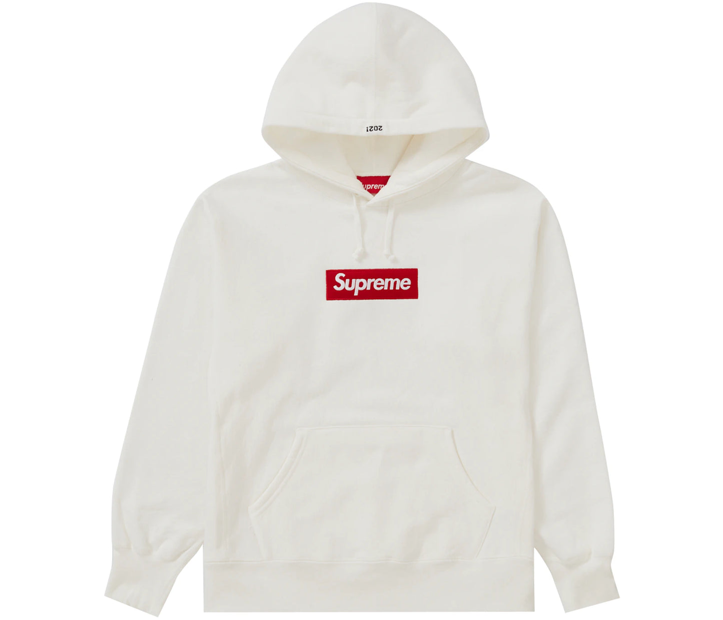 Supreme Box Logo Hooded Sweatshirt (FW21) White