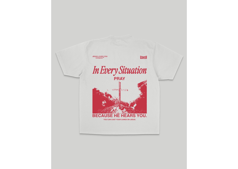 JLY In Every Situation Pray Tee
