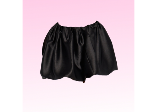 Blacked Out Bubble Skirt