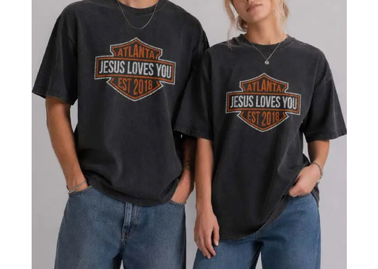 JLY Vintage Harley Tee Grey