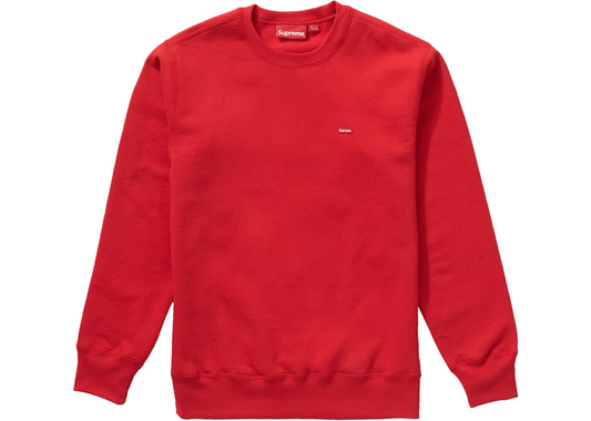 Supreme Small Box Logo Crewneck Red
