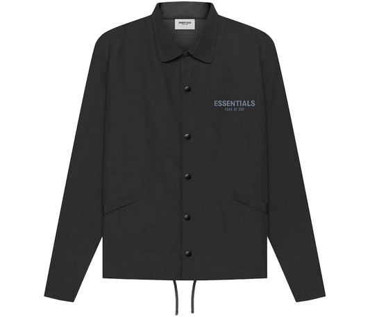 Fear of God Essentials Coaches Jacket Black