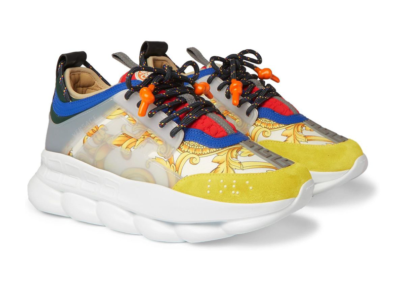 Versace Chain Reaction Yellow Blue