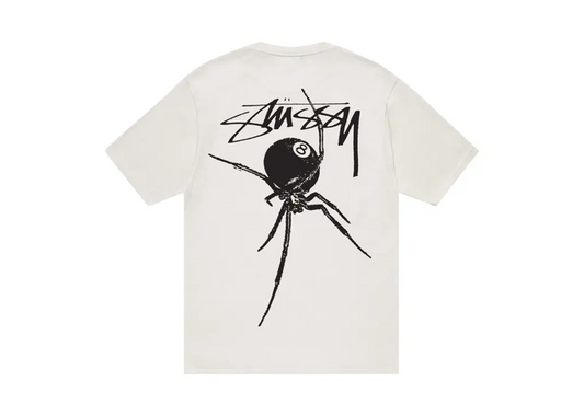Stussy Arachnid Pigment Dyed Tee Natural