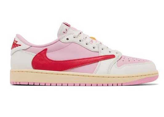 Travis Scott x Air Jordan 1 Retro Low OG Sail Tropical Pink