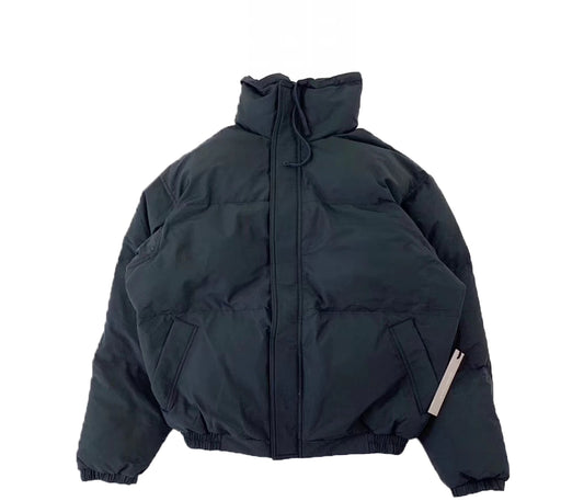 Fear of God Essentials 3M Puffer Jacket Black Reflective