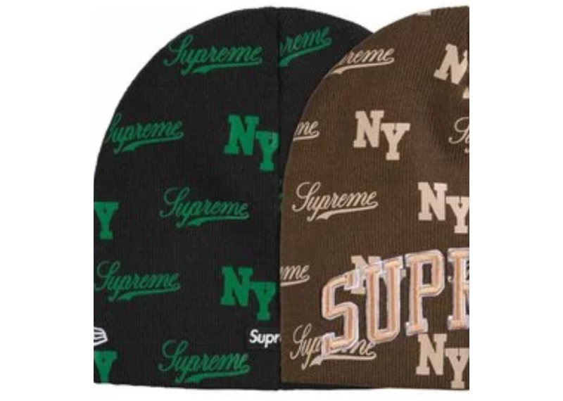 Supreme New York Monogram Beanie