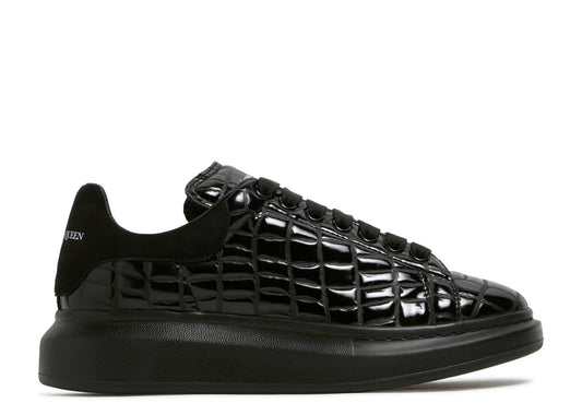 Alexander McQueen Oversized Sneaker Black Crocodile