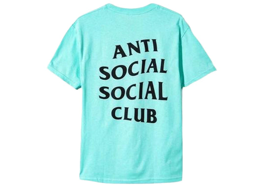 Anti Social Social Club Seafoam Box Logo Tee Mint Green