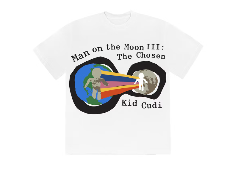 Kid Cudi CPFM For MOTM III Heaven on Earth T-Shirt - White