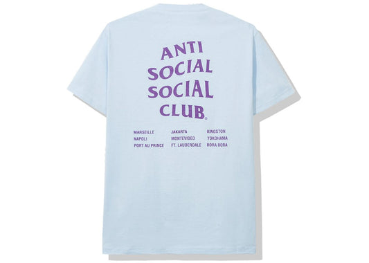 Anti Social Social Club Club Med Tee Blue