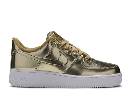 Wmns Air Force 1 SP Liquid Metal - Gold