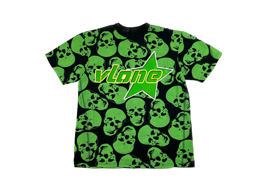 Vlone Crypt Tee - Black/Green/Yellow